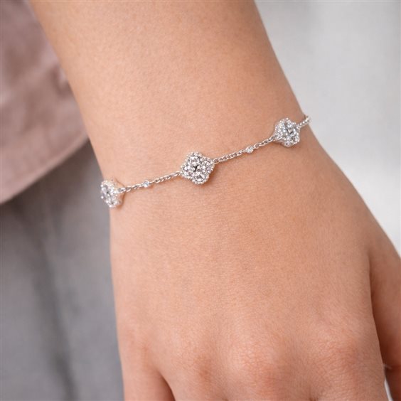 Bracciale Ultima Edizione Donna tiffany in Argento BAO1923-BIANCO - BAO1923-BIANCO